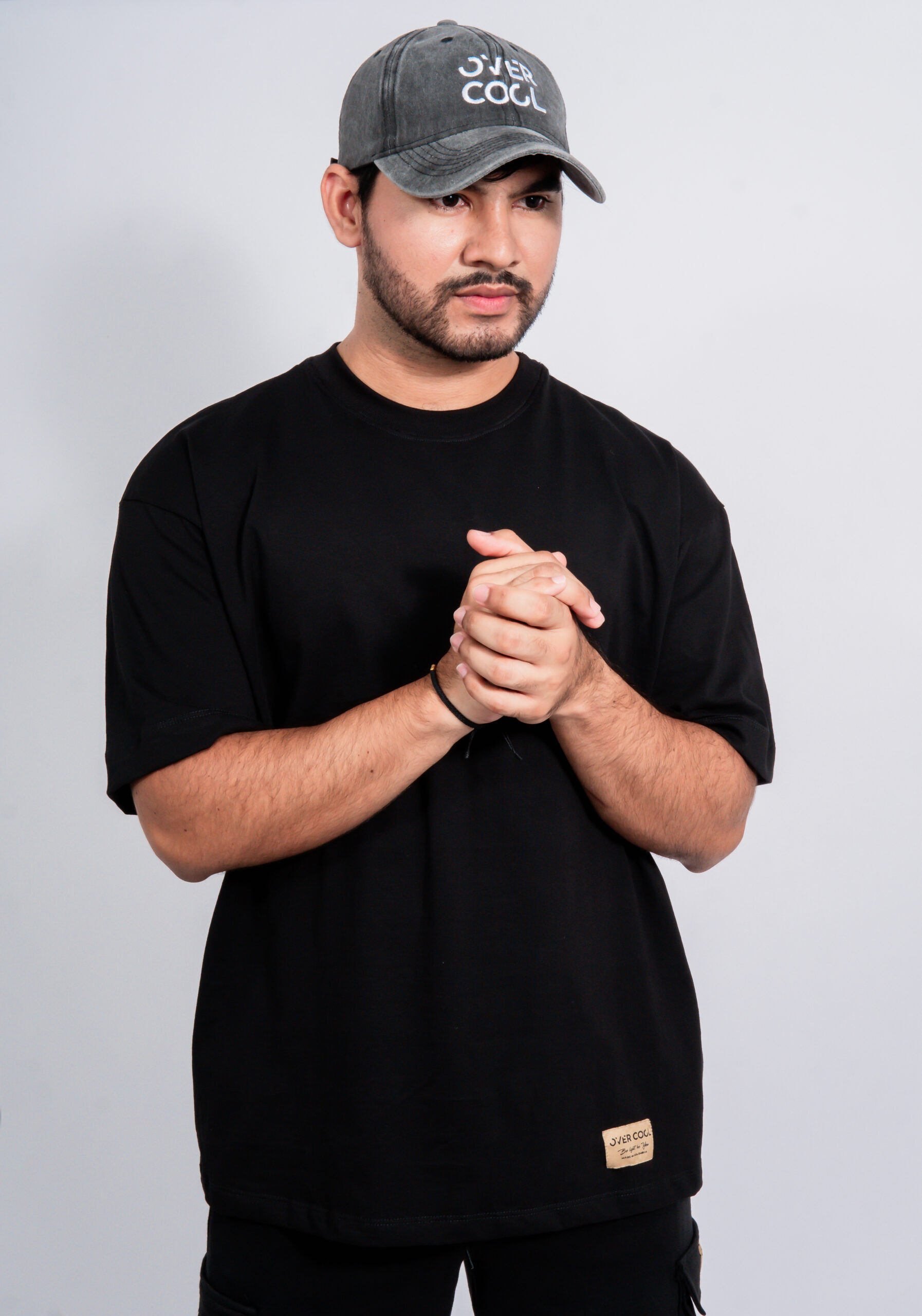 Oversize Black Home Algodon Peruano 235Gr | Colettion II - OVERCOOL